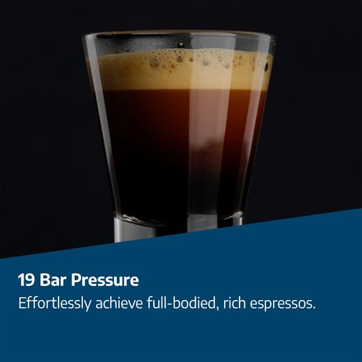 Beko CaffeExperto CEG7348X Bean to Cup Coffee Machine - Black / Stainless Steel - Annotation - 19 Bar Pressure